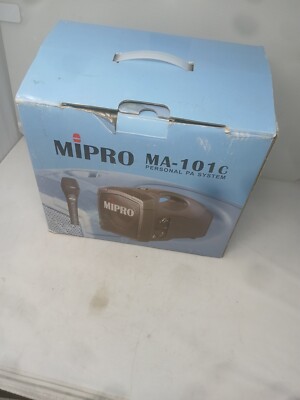 MIPRO MA-101 - Portable Battery PA System Wireless Microphone SEE DISCRIPTION 