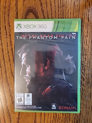 Metal Gear Solid V: The Phantom Pain Microsoft Xbox 360, 2015 - BRAND NEW