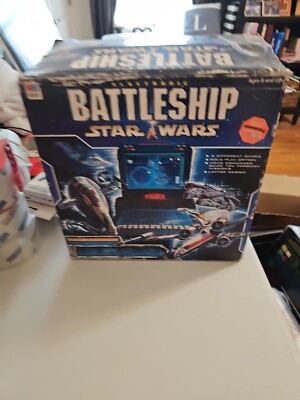 Vintage Electronic STAR WARS Battleship 2002 Milton Bradley Hasbro Game Board !!