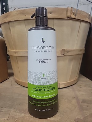 Macadamia Professional Weightless Hair Repair Oil Infused Conditioner 33.8 Pump