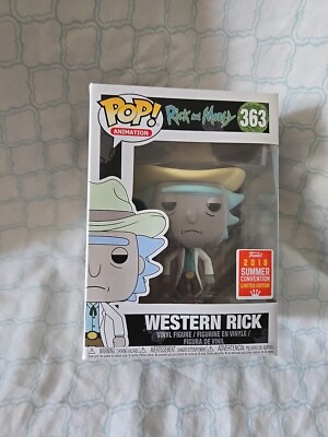 Funko Pop! Vinyl: Rick and Morty - Rick Sanchez (Western) - GameStop San...