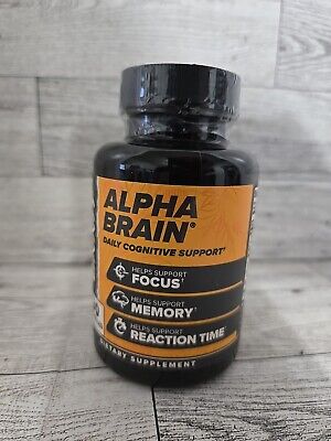 Onnit Labs Alpha Brain Memory & Focus Bottle 30 Capsules Caps Sealed 01/2026
