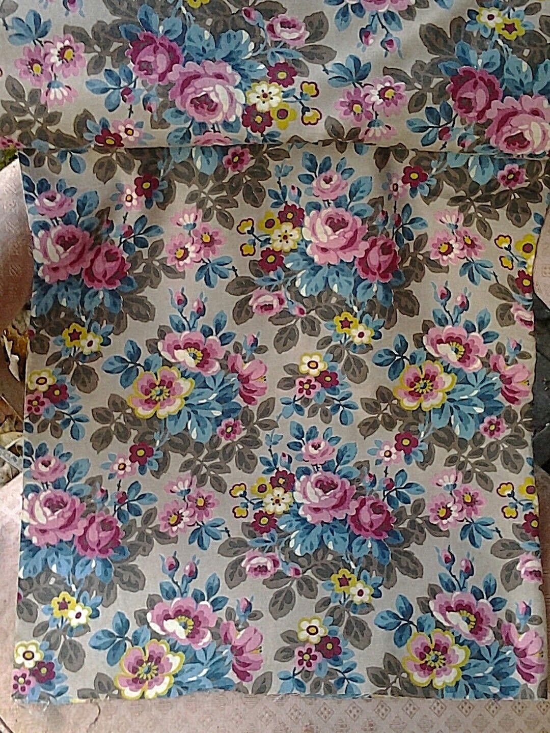 Vintage Antique 1930's MATERIAL TEXTILE 34