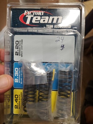 HT TEAM ASSOCIATED 91345 12MM REAR MEDIUM SPRING KIT