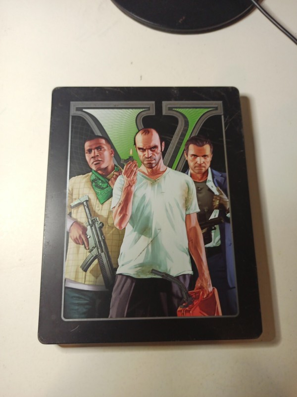Grand Theft Auto V Steelbook Ps3 Complet Pal Fr Sony Playstation 3 Gta 5