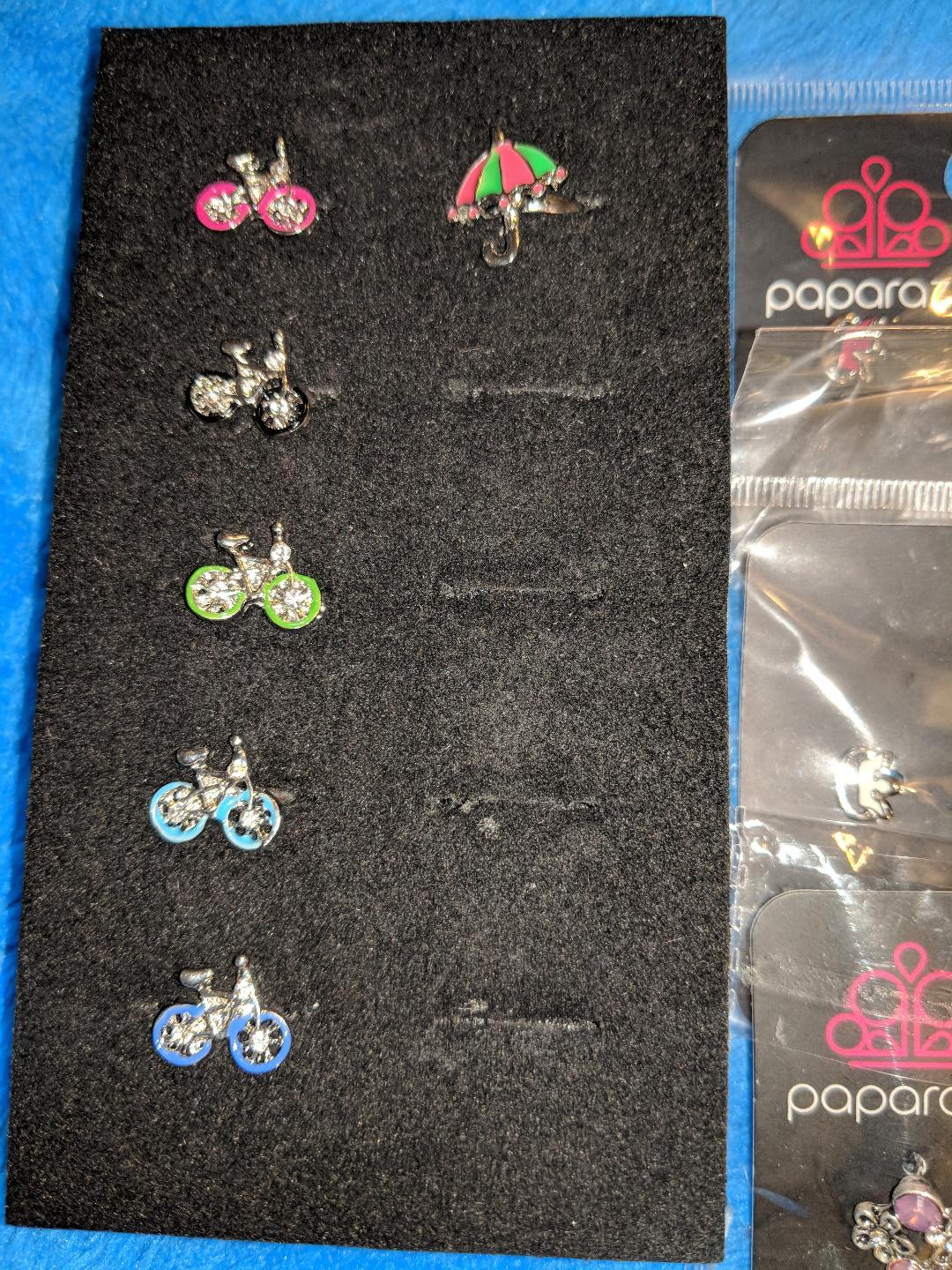 LOT OF NEW PAPARAZZI STARLET SHIMMER ASSORTED EARRINGS RINGS