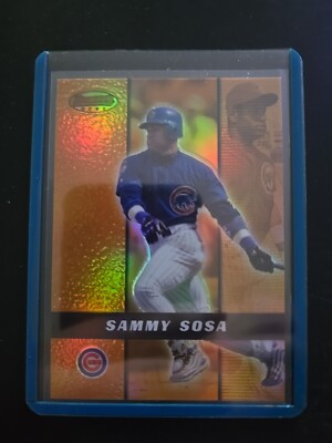 2000 Bowman #BBP6 Sammy Sosa Bowman's Best Previews