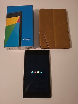 Asus Google Android Nexus 7 HD Tablet 16gb 2gb Ram, Original Box & Case Bundle 