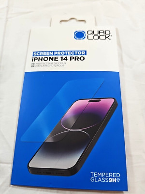 Quad lock Tempered Glass Screen Protectors - iPhone 14 pro