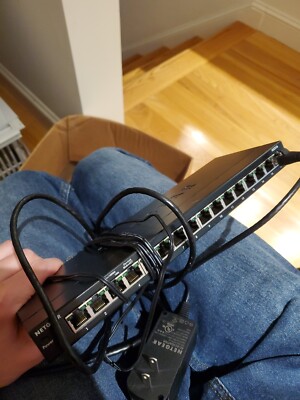 NETGEAR GS316EPP100NAS 16 Ports Ethernet Switch - Black