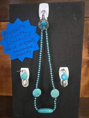 Amber's Private Collection One Of A Kind Handmade Jewelry Set