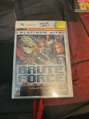 Brute Force (Microsoft Xbox, 2003) Platinum Hits Complete 