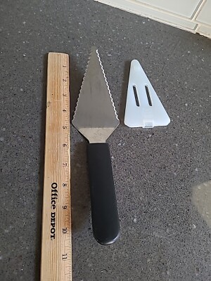 Pampered Chef Slice N Serve Pie Cake Dessert Cutter Server #1166 w Cover Wedge