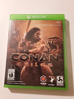 Video Game XBOX ONE Conan EXILES 2018  Has Map No Manual 