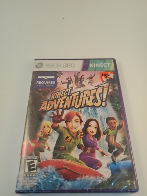 XBOX 360 Kinect Adventures! game BRAND NEW SEALED