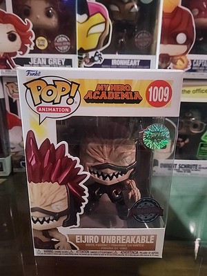Funko Pop MHA 1009 Eijiro Unbreakable With Protector 10/10