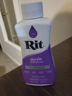 Rit All Purpose Liquid Dye, PURPLE, 8 Fl. Oz.
