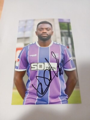 Signiertes Foto Paterson Chato VfL Osnabrück NEU 