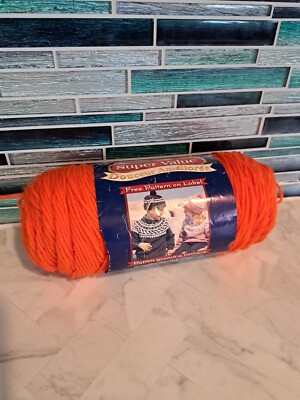Super Value Solid Yarn Carrot
