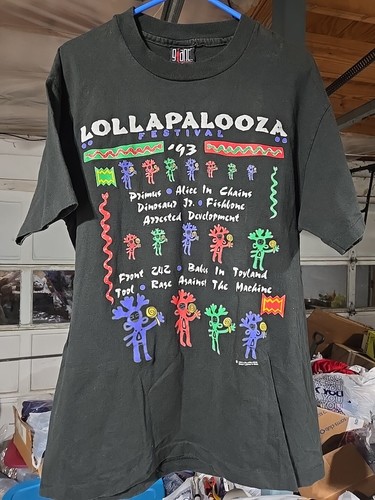 Lollapalooza 1993 Tシャツ ブラック Vintage Lollapalooza 1993 T-Shirt – Justin Reed