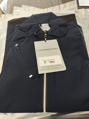 Footjoy Dryjoys Select LS Golf Waterproof Rain Jacket Size XL  Navy BRAND NEW!!!