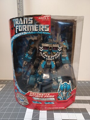 Transformers Nightwatch Optimus Prime 2007 Leader Class Action Figure NIB