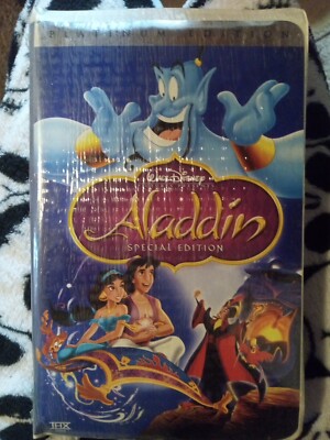 ALADDIN Walt Disney Special Platinum Edition  Sealed VHS Tape