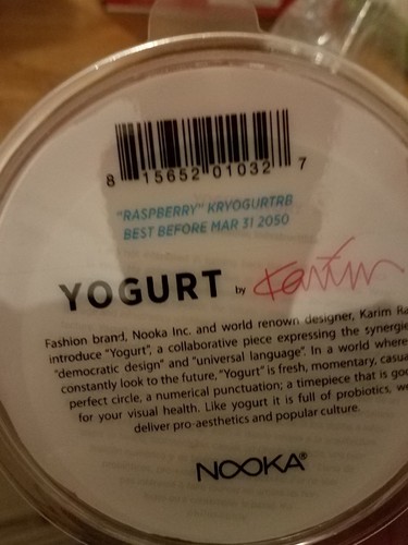 Pre-owned Nooka Karim Yogurt Raspberry Watch - One Size In Package Lot Of 25 Watches