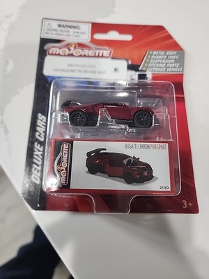 Majorette Deluxe Cars Bugatti Chiron Pur Sport - Free Shipping