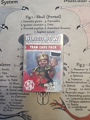 Blood Bowl The Game Of Fantasy Football Team Card Pack: Halfling Team 