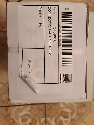 RITTAL SV3439.010  BUSBAR CONNECTION ADAPTER, Brand New