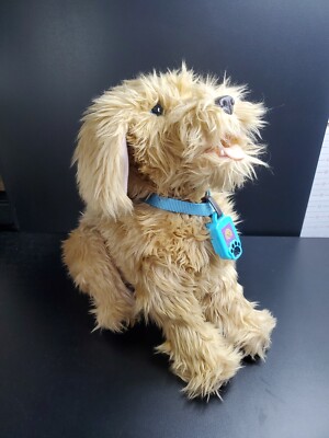 SkyRocket Moji Lovable Labradoodle Interactive Pet Dog My Fuzzy Friend