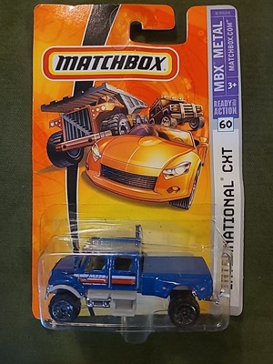 Matchbox International CXT #060 MBX  07 Metal Blue NIB