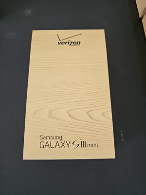 Samsung Galaxy S3 Mini Blue 8GB 4G Verizon Smartphone-Complete