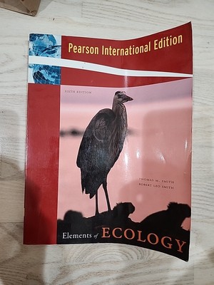 Elements Of Ecology 6th Edition, International Version