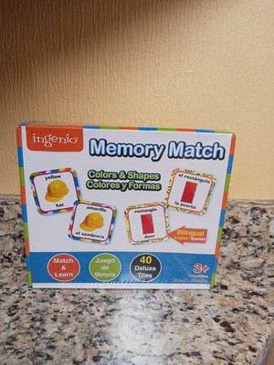 Colors and Shapes Memory Match