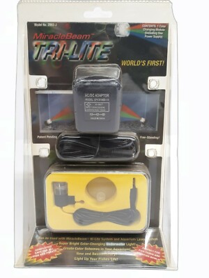 Miraclebeam Tri-Lite Worlds First Aquarium Color Changing Under Water Light
