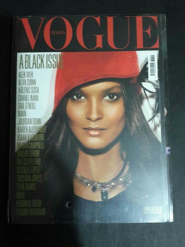 VOGUE ITALIA - THE BLACK ISSUE Magazine -1st print, July
