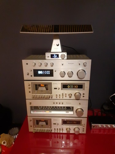 ベ*ん様 Technics SU-8044Gステレオアンプ　M33Gカセットデッ Technics SU-8044Gステレオアンプ M33Gカセットデッキ セット