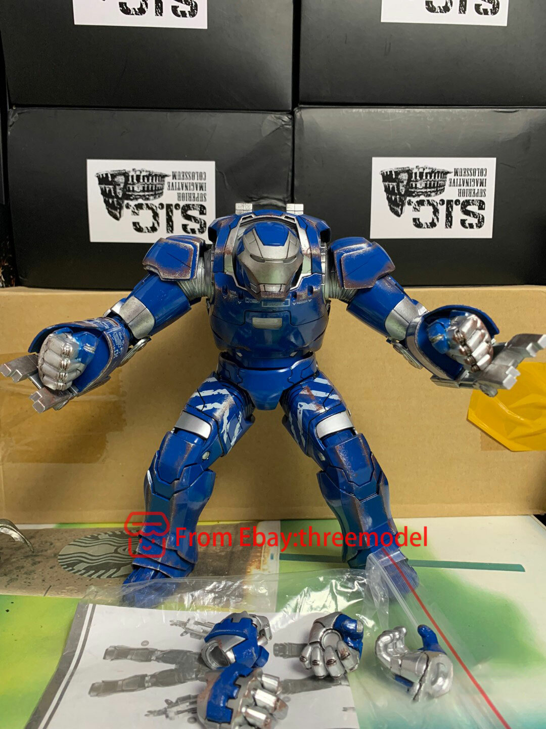アイアンマン comicave コミケイブ マーク38 イゴール Comicave 1/12 Scale Iron Man Mark 38 MK38 IGOR Action Figure