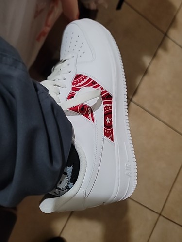 red bandana air force 1