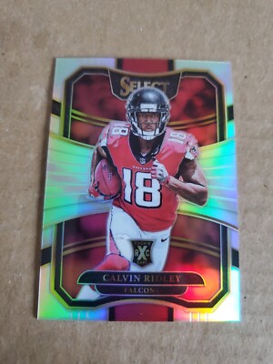 2017 Panini Select Calvin Ridley #312 XRC Rookie Prizm Holo Silver Alabama !!