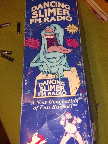 The Real Ghostbusters Dancing Slimer Radio Tested And Working!