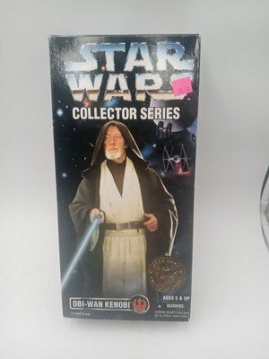 Star Wars 1996 Collector Series Obi-Wan Kenobi 12-inch Figure Sealed #ubb10