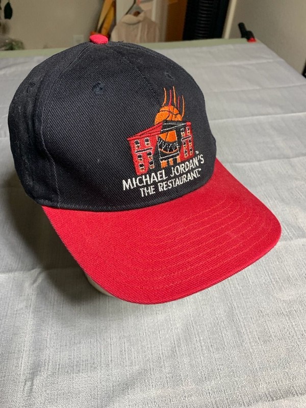 Vintage Michael Jordan's The Restaurant Nike Snapback Basketball Hat