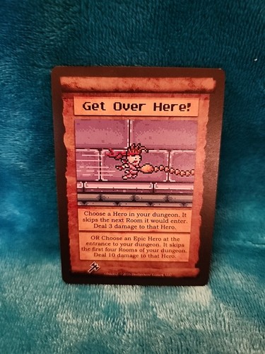 Boss Monster Get Over Here Promo Season 1 Game Night Kit 2 Organized Play Card