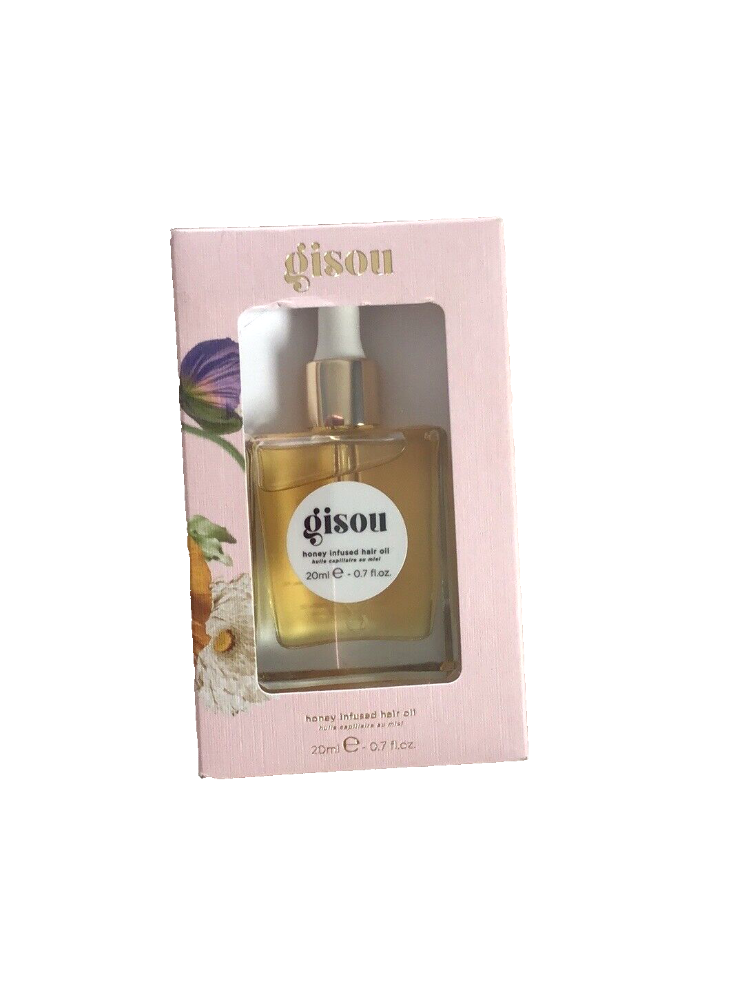 Gisou Honey Infused Hair Oil Mini Sz 0.7 fl oz Damaged Hair