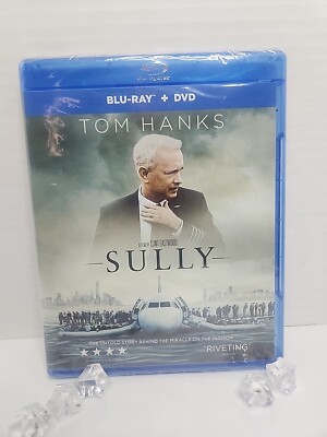 Clint Eastwood's SULLY (2016) Blu-ray  DVD Tom Hanks Brand New Sealed