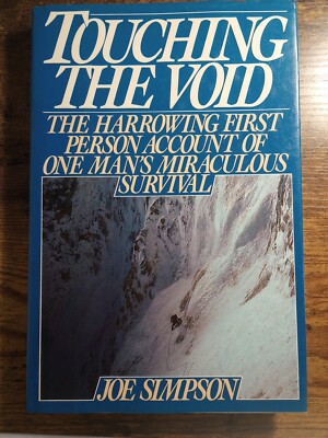 Touching the Void by Joe Simpson (1989, Hardcover)