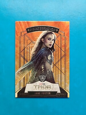 2024 Finding Unicorn Marvel Thor Jane Foster Natalie Portman #CC-69 Orange /199